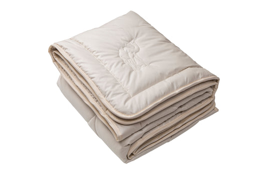 Kamelhaar Winterdecke mit extrawarmer Fußzone